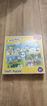 Puzzle Trefl 3+ Kicia Kocia 4 w 1 