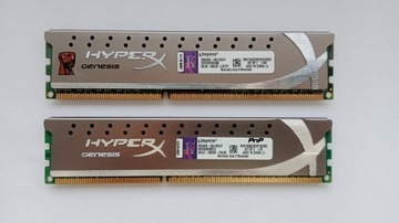 8 GB ram DDR3 HyperX ( 2 x 4 GB ) 1600 MHz