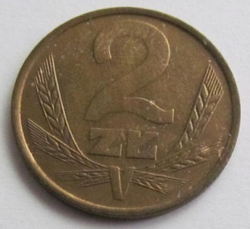 2 złote 1985 r. PRL