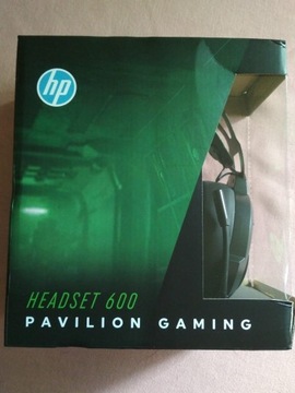 Nowe Słuchawki Hp Pavilion Gaming 600