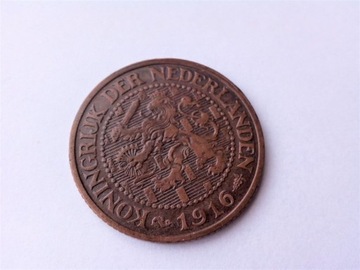 Holandia 2 1/2 centa, 1916