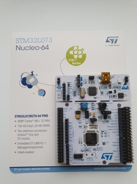 STM32 NUCLEO-L073RZ - zestaw startowy STM32L073RZ