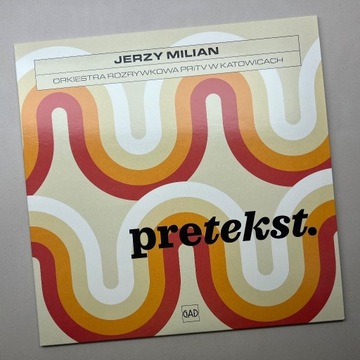Jerzy Milian - PRETEKST LP czarny Orkiestra PRiTV