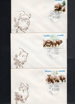 koperty FDC - 2608 - 2612 - 1981r.