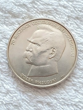 Józef Piłsudski  50000 zł - 1988 rok