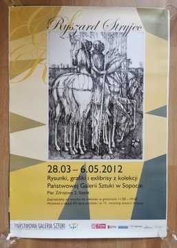 Ryszard Stryjec. Plakat z wystawy. 2012