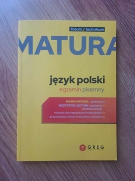 Matura j. polski, egzamin pisemny. Repetytorium. GREG