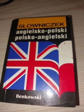 Słowniczek angielsko - polski Benkowski