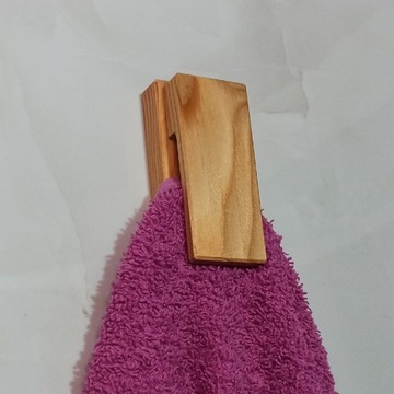 Wieszkak haczyk łazienkowy kuchenny na ręczniki 