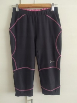 MI-FIT spodnie rybaczki legginsy sportowe 12 L M