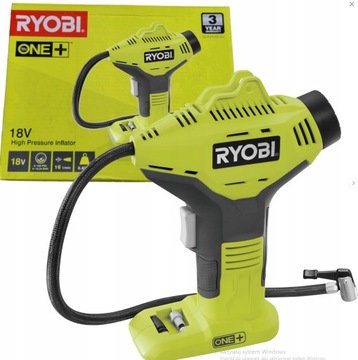 R18PI-0 KOMPRESOR 18v one+ ryobi nowy bezolejowy