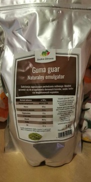 Guma guar otwarte  opakowanie 