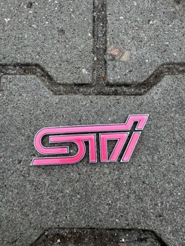 Emblemat STI, Subaru WRX ORYGINAŁ