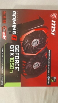 MSI Geforce GTX 1050 Ti 4GB Gaming X