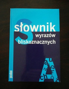 Słownik wyrazów bliskoznacznych Imprint