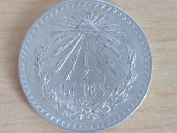 Peso meksyk 1923 srebro