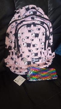 Plecak szkolny dla dziewczynki.