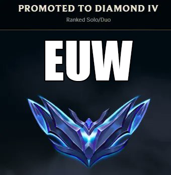 Konto EUW Diamond|Diament League of Legends Lol