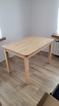Nowy drewniany stół 120cm