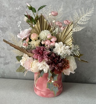 Flower Box, Stroik, Dekoracja kwiatowa wys.48cm