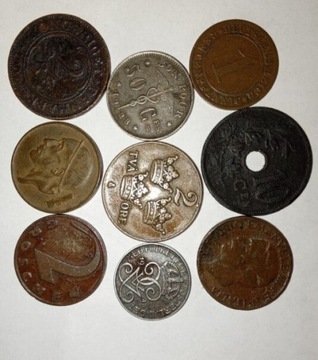 Monety Belgia Dania (do rozpoznania)