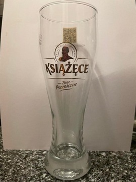 szklanka kufel Książęce złote pszeniczne 0,3l