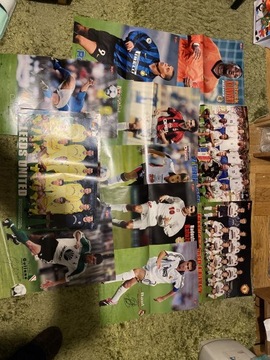 Plakaty piłkarskie 28x42 dwustronne. Pakiet D4