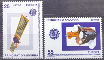 Andora hiszpańska 1991 Mi 221-222**