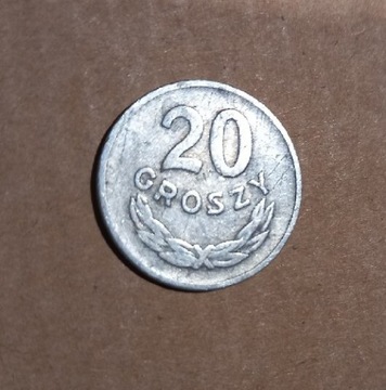 Moneta 20gr PRL 1957r.