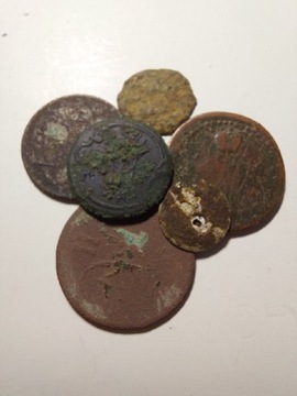 Zestaw starych monet - do identyfikacji 