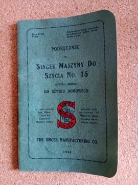 Singer - Podręcznik z 1930 roku