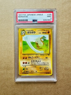 (1999 r.) Marowak PSA 9 - Japoński Jungle - Karta Pokemon od 1 zł