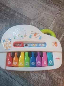 Fisher Price Pianinko malucha zabawka interaktywna