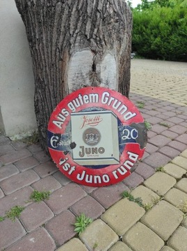 Stary szyld niemiecki Juno