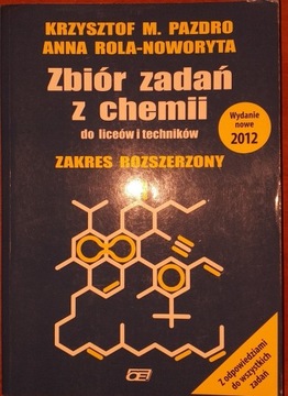 Zbiór zadań z chemii do liceów i techników zakres