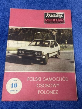 Mały Modelarz 10/1979, samochód osobowy POLONEZ
