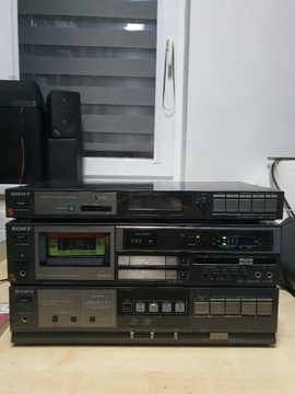 Wieża stereo SONY Wzmacniacz deck radio japan