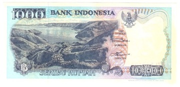 Indonezja, banknot 1000 rupii 1992 - st. 2