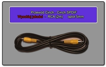 Przewód Cinch - cinch RCA