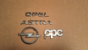 Emblemat znaczek Opel Astra OPC 1 orginalny. 