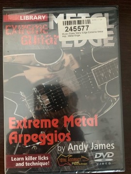 Andy James Metal Edge: Extreme Metal Arpeggios 
