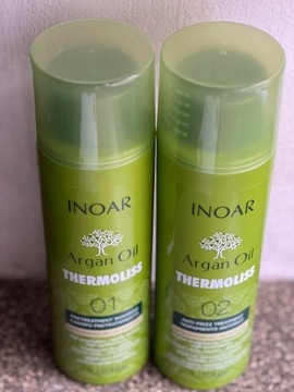 Odsprzedam Inoar argan oil thermoliss 2 x 50 ml