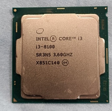 Procesor Intel Core i3-8100 4 x 3,6 GHz gen. 8