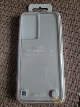 Etui Samsung Clear Protective Cover S21 Ultra 
