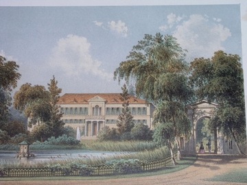 1860 OWIŃSKA POZNAŃ WIELKOPOLSKA pałac ORYGINAŁ 