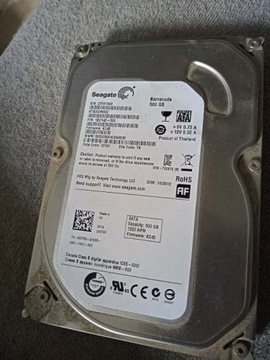 Dysk HDD- 500gb hdd seagate barracuda