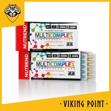Nutrend MultiComplex Compressed Caps 60 kaps.