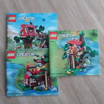 Lego Creator 3 in 1 Domek na drzewie nr 31053