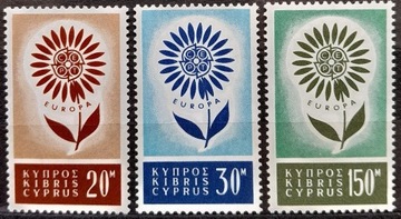 Cypr 1964 Mi 240-242** Europa CEPT