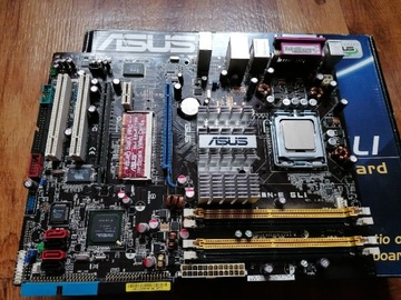 Asus P5n-e + Intel core 2 duo 2,66 gH
